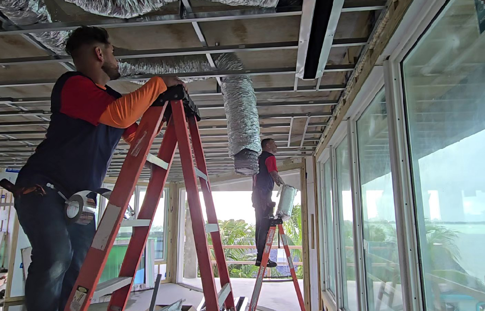 Air duct installation and layout by Indoor Air Care
